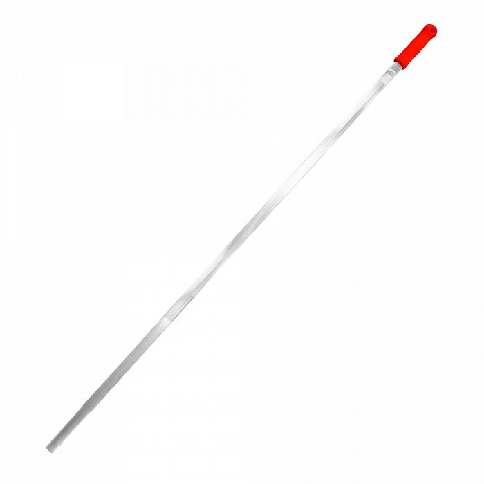 Ручка для держателя мопов 130 см., d=22 мм., алюминий, красный