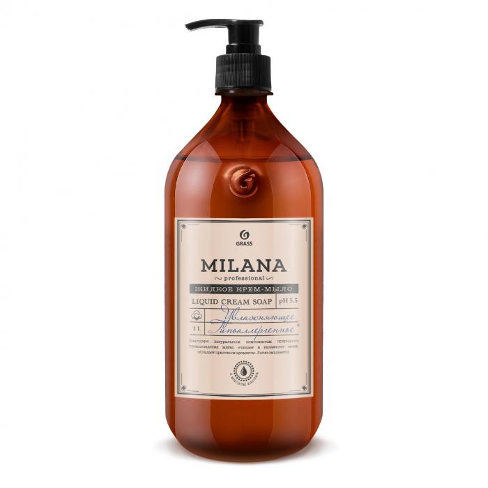 Крем-мыло жидкое увлажняющее "Milana Professional" (1 л)