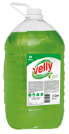 Средство для мытья посуды "Velly" light (зеленое яблоко) 5 кг