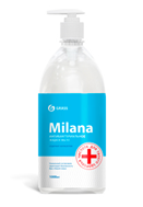 Жидкое мыло "Milana антибактериальное" с дозатором (1 л)