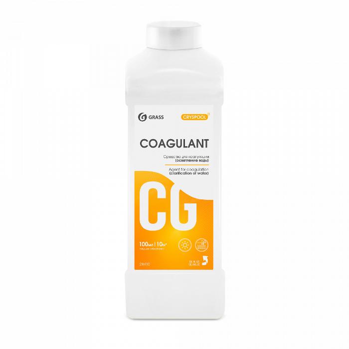 Средство для коагуляции (осветления) воды CRYSPOOL Coagulant (1 л)