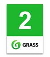 Наклейка "1 GRASS" для бокса