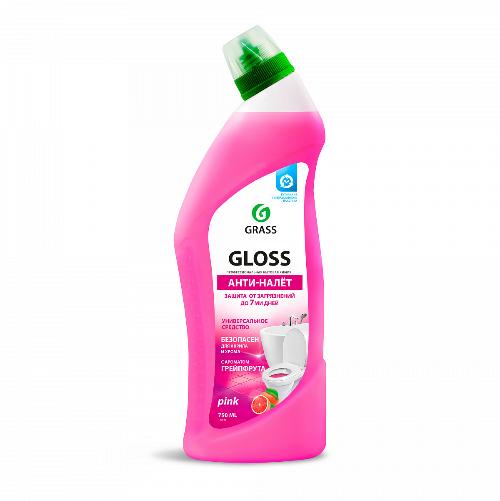 Чистящий гель для ванны и туалета "Gloss pink" (750 мл)